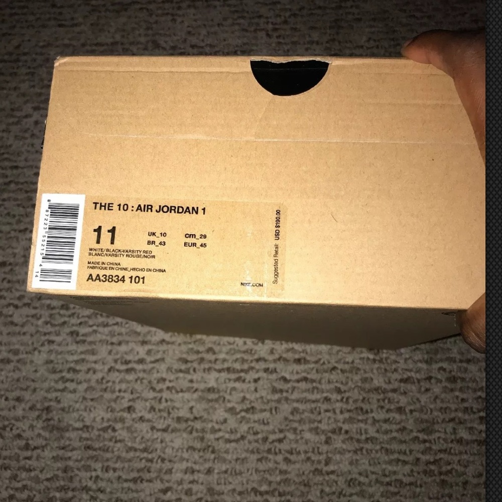 Off white Jordan 1
